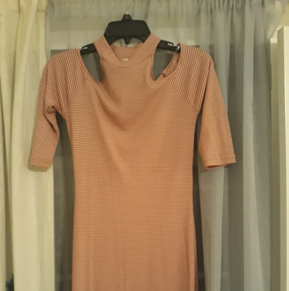 3 for $12 cold shoulder dress